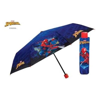 Детски сгъваем чадър Perletti Kids Spiderman 75396, Син