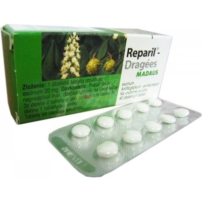 Reparil-Dragées tbl.obd.100 x 20 mg