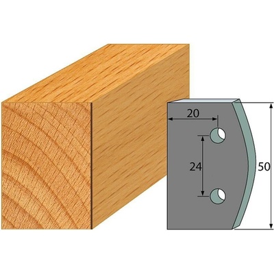 IGM profil 500 - pár omezovačů 50x4mm SP