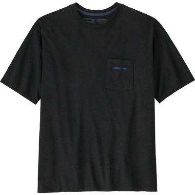 Patagonia Men's Boardshort Logo Pocket Responsibili-Tee čierne