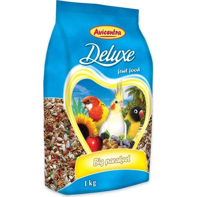 Avicentra Deluxe Malý a střední papoušek 2x1 kg