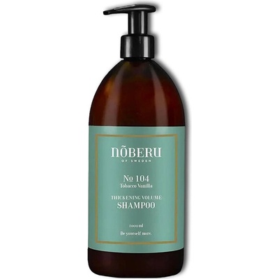 Noberu Tobacco Vanilla šampón na objem vlasov 1000 ml