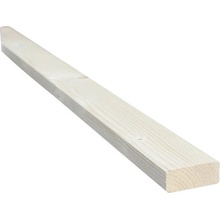 Drevená plotovka Helena 27x63x1000 mm smrek
