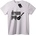 NOONEBRAND Тениска Мечтово Поп Музика - XL, White