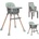 Lorelli Стол за хранене 3 в 1 Lorelli - Vanilla, Green (10100572504)