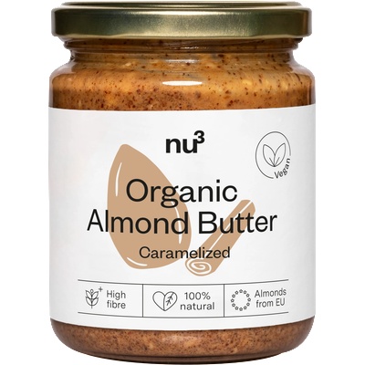 nu3 Organic Almond Butter caramelized - 250 г