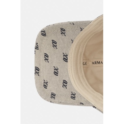 Armani Exchange бейзболна шапка дамска от памучна материя (XW003039.AF26063)