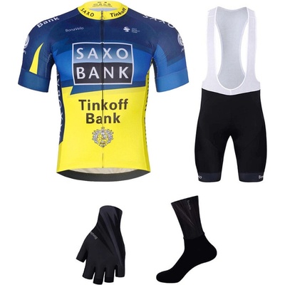 Bonavelo mega set SAXO BANK TINKOFF modrá/biela/žltá/čierna