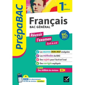 Prépabac - Français 1re générale Bac de français 2027 (2026)