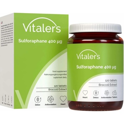 Vitaler's Sulforafán 400 mcg 120 tabliet