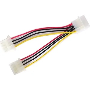  OEM Molex Power 4pin - 2pcs Molex Power 4pin M/F захранващ кабел XFYKAB5-5 (XFYKAB5-5)