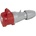 Legrand КУПЛУНГ ip44 3p+e, 16a 380/415v legrand - СИВ/ЧЕРВЕН (3245065551082)