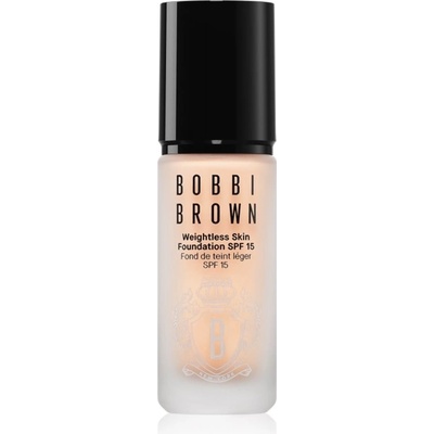 Bobbi Brown Weightless Skin Foundation SPF15 Mini dlhotrvajúci zmatňujúci make-up s hydratačným účinkom Warm Porcelain 13 ml