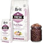 Brit Fresh Chicken with Potato Puppy & Junior Healthy Growth- Холистична суха храна за подрастващи кученца, с прясно пилешко месо и картофи 12 кг
