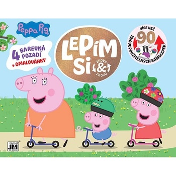 Lepím si znova a znova Peppa Pig