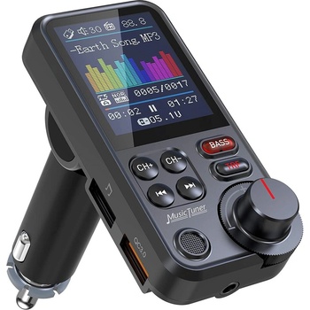 Nulaxy KM30 Bluetooth FM Transmitter (KM30)