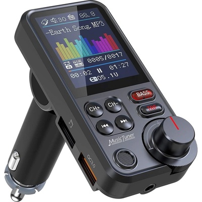 Nulaxy KM30 Bluetooth FM Transmitter (KM30)