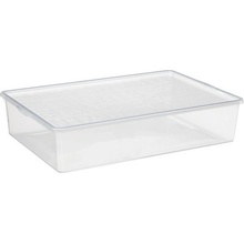 PLAST TEAM box na obuv 19l 55 x 36,5 x 11,8 cm s víkem PH TRA