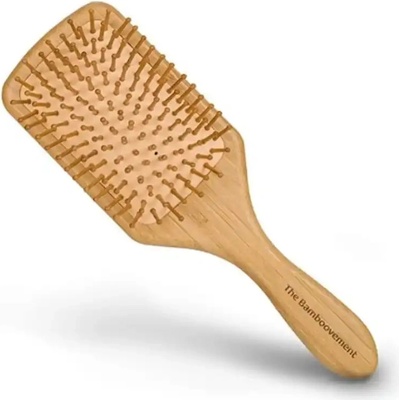 Bamboovement bambusový hřeben kartáč na vlasy hranatý
