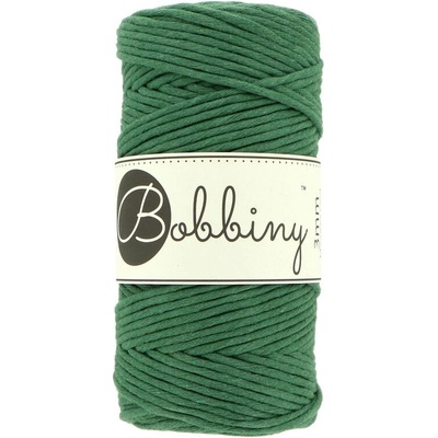 Bobbiny Macrame Pine Green 3mm 100m