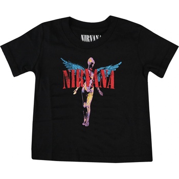 ROCK OFF детска тениска Nirvana - Angelic - ROCK OFF - NIRVTS02BB