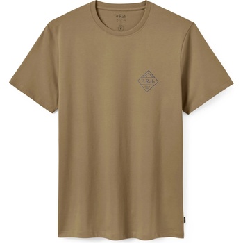 Rab Мъжка тениска Rab Stance Stamp Tee T-shirt - Oak (216-7522-0414)