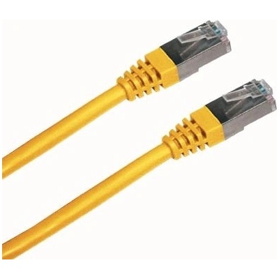 Datacom 15805 patch FTP CAT5E, 0,5m, žlutý