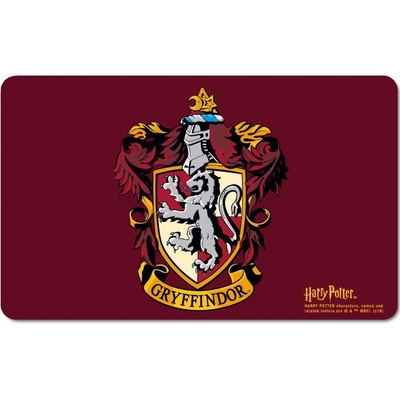 CurePink Podložka Harry Potter Erb Nebelvíru 23 x14cm