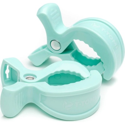 T-Tomi Clip клипс за количка Pastel mint 2 бр