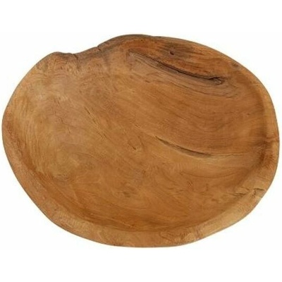 Drevený tanier tíkový, ⌀ 45 cm, tíkové drevo