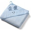Osušky pre bábätká BabyOno Osuška s kapucňou Bamboo 100x100cm modrá