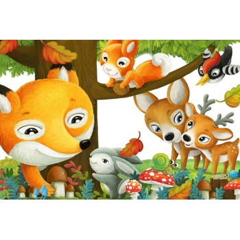 Image 1 of DIMEX ART Флизелинов фототапет горски приятели 375 x 250 см