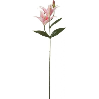 Umělá rostlina Lilie, 65 cm, růžová 1067113