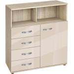 Bogdan Furniture G Скрин Мебели Богдан, модел BM-Ava 14-1000, ГБ сонома и крем гланц