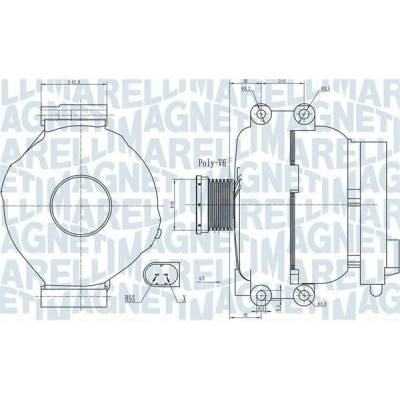 generátor MAGNETI MARELLI 063732009010