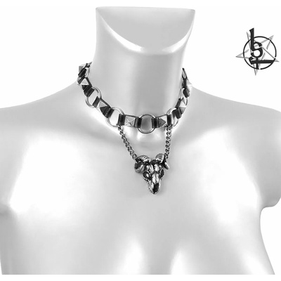 Leather & steel fashion Колие/ чокър - lsf9 68