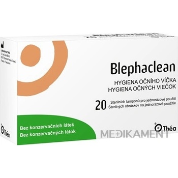 Blephaclean sterilné obrúsky 20 ks