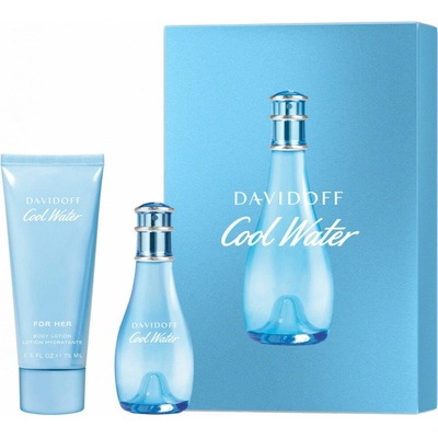 Davidoff Cool Water Woman Комплект с Парфюм EDT за жени 30 ml