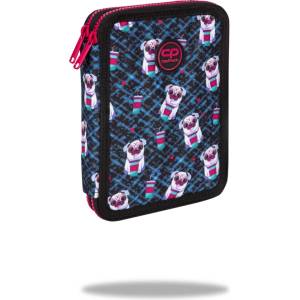 COOLPACK Ученически несесер с два ципа CoolPack Jumper XL Dogs to go (D077322)