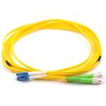 Conneu LC-UPC-FC-APC дуплексна пач корда, сингълмод, жълта, Conneu (4.0 м) (CNFJ-FCALCOS2DYE3mm-4)