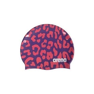 arena Print 2 Swim Cap Leopard Skin