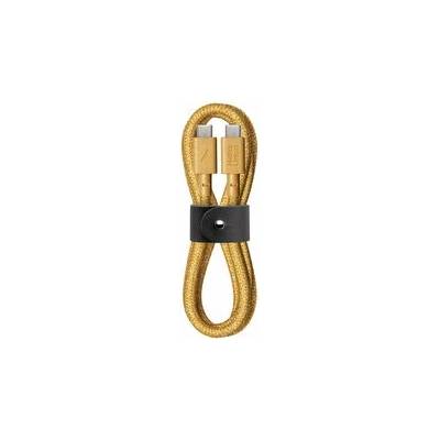 Native Union BELT-C-KFT-2-NP USB-C na USB-C 1,2m žlutý