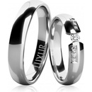 Luxur Snubní prsteny Colin L 4 H 1