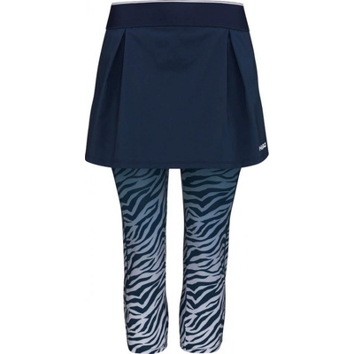 Head Dynamic 3/4 Tights Skort W dark blue/print vision
