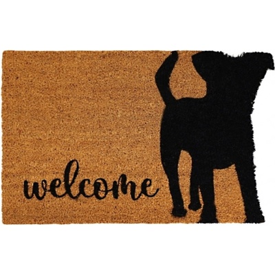 Trade Concept Welcome Pes hnedá 40x60 cm