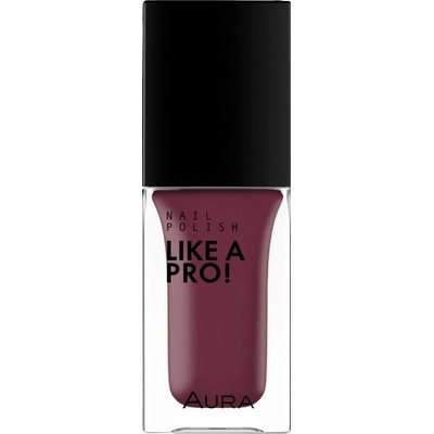 AURA Like a Pro! Лак за нокти, тъмночервено, N122