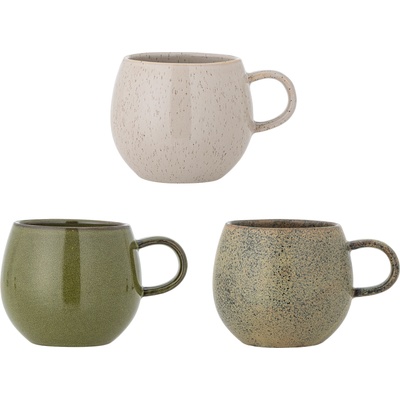 Bloomingville Чаши Addison 500 мл земен цвят 3 бр (82062731)