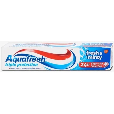 Aquafresh Triple Protection Fresh & Minty паста за Зъби 50 мл