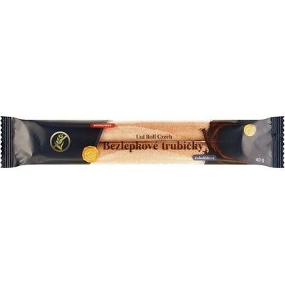 Uni Roll Czech Bezlepkové trubičky čokoládové bezpalmové 40 g