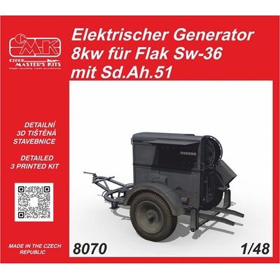 Special Hobby Elektrický generátor 8kw pro Flak Sw36 s Sd.Ah.51 1:48